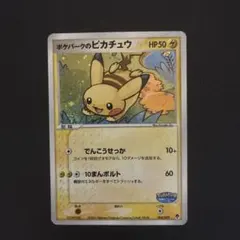 銀*河様 ポケパークのピカチュウ PCG ポケパークプレミアムファイル「フォレス 銀*河様 ポケパークのピカチュウ PCG ポケパークプレミアムファイル