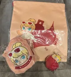 クラランス×POP MART 限定ノベルティ モリー ポーチ 巾着セット - メルカリ