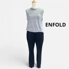 ENFOLD エンフォルド ドッキングオールインワン サロペット 38（手洗可）のサムネイル