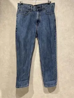 新品未使用YANUKヤヌークデニムパンツジーンズ スラックスROOMY 