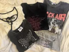 y2k Tシャツ 5点　セット　セシルマクビー　地底人オンライン