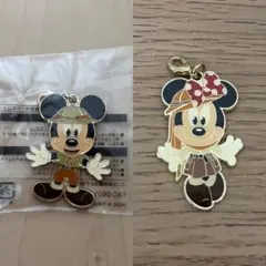《非売品》ミッキー・ミニー キーホルダー チャーム ディズニーランド シー