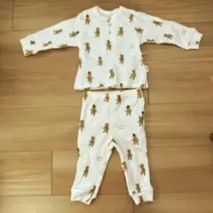 最終値下げ★新品未使用★ジェラートピケ　テディベア パジャマ　70