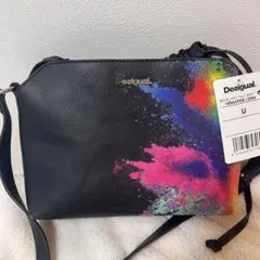 新品未使用　desigual ショルダーバッグ 黒　ブラック　レディース