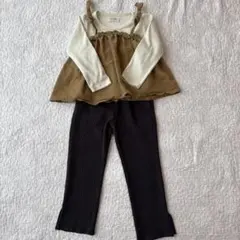 100サイズ　女の子　トップス ストレートズボン