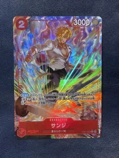 サンジ パラレル ST21-003 ワンピースカード - メルカリ