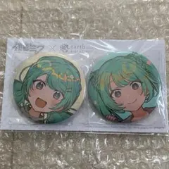 初音ミク earth music&ecology 缶バッジセット
