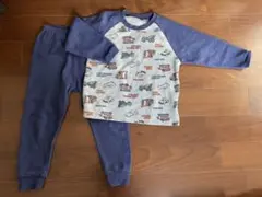 パジャマ　裏起毛　110