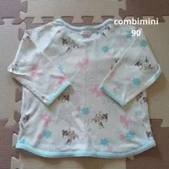 コンビミニ　combimini バンビ柄　長袖パジャマ　トップスのみ　90のサムネイル