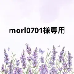 morl0701様専用ページ