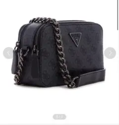 GUESS NOELLE Crossbody Camera ブラック