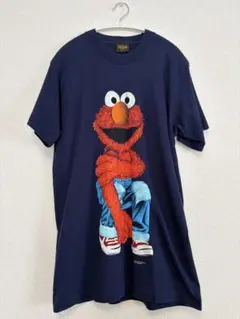 KERMIT☆カーミット☆キャラクターTシャツ☆2002年☆星条旗☆ネイビー