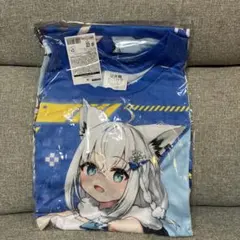 hololive ロックマン ホロライブ　Tシャツ 白上フブキ