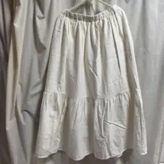 Samaransa Mos2 フレアロングスカート F