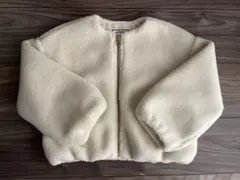 GLOBAL WORK ボアジャケット 110cm アイボリー