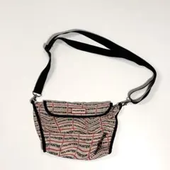 HUNTER ロゴ総柄 ショルダーバッグ