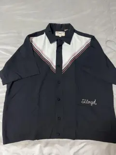 60s キングルイ ボーリングシャツ 黒 ブライアンセッツァーオリジナル
