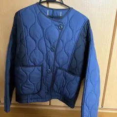 ネイビー キルティングジャケットZARA