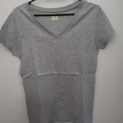 Natural Beauty Basic 半袖 Vネック Tシャツ グレー