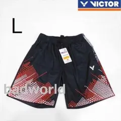 新品/L/ビクター/黒/VICTOR/ハーフパンツ/ショートパンツ/202Cのサムネイル