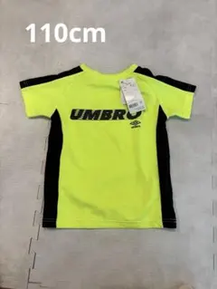 新品 UMBRO 110cm キッズ 半袖 Tシャツ イエロー
