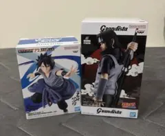 NARUTO フィギュア 2種セット うちはサスケ うちはイタチ　未開封箱あり