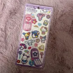 平成はっぴーフォン　ステッカー　サンリオキャラクターズ　シール　キティちゃん