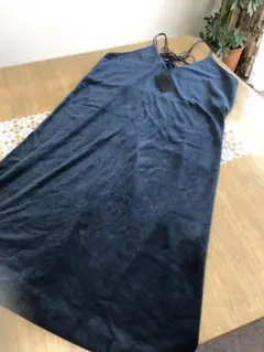 ICB ネイビー ロングワンピース