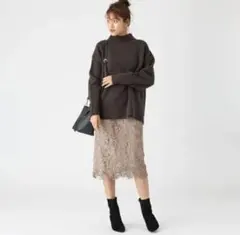 EMMEL REFINES ケミカルレースＩラインスカート　ユナイテッドアローズのサムネイル