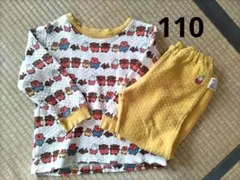 【UNIQLO】ミッフィー キルト パジャマ 110