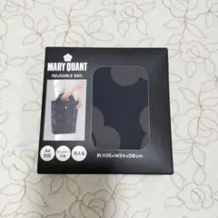 MARY QUANT エコバッグ A4対応 REUSABLE BAG