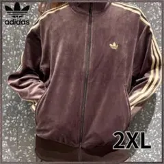 新品 2XL アディダス オリジナルス KD9373 ファイヤーバード ベロア