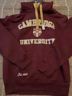 CAMBRIDGE UNIVERSITY パーカー ボルドー M