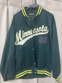 スタジャン ジャケット 緑 WEGO