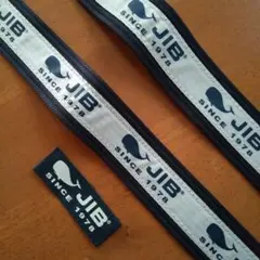 JIB ロゴ入り　 アクリルテープ　と　タグ