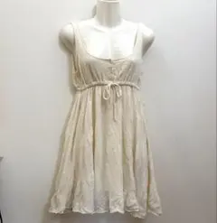 ジェラートピケ 自宅で洗えるフラワーメッシュワンピース ルームウェア