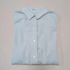 【NEW YORKER】半袖ブラウス　M　ストライプ