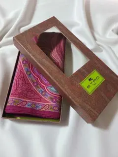 値下げ♪ETRO エトロ ペイズリー柄 ストール ウール