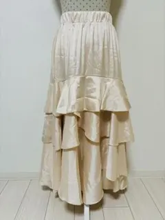 極美品⭐️axes femme アクシーズ ロングスカート エレガント クラシカル