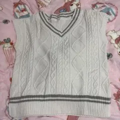 ニットベスト レディース