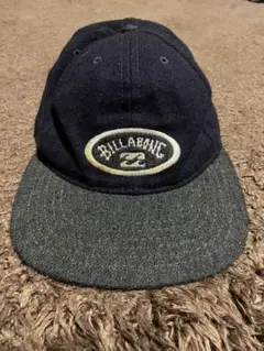 Billabongビラボン ネイビー キャップ アメリカ製　USA フリーサイズ