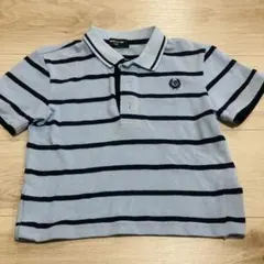 ポロシャツ　半袖　ボーダー　110 コムサイズム