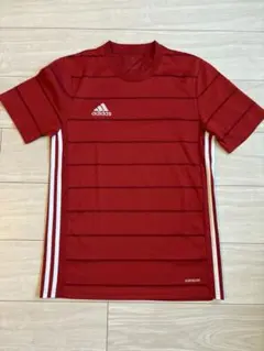 adidas 赤 サッカーウェア Ｓサイズ