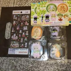 シルバニアどきどきコレクション赤ちゃんフルーツパーティー2　4種