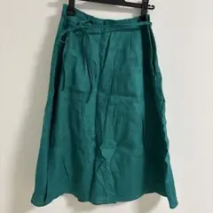 NATURAL BEAUTY BASIC ターコイズ フレアスカート M