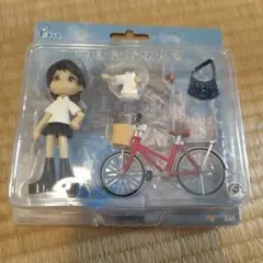 ピンキーストリート フィギュア 時をかける少女 紺野真琴 通学路バージョン