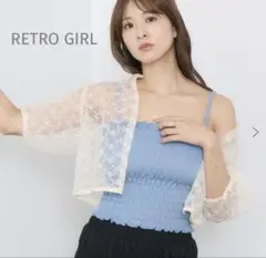 カップ付シャーリングキャミ 新品未使用品 RETRO GIRLレトロガールのサムネイル