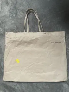 mini perhonen ベージュ エコトートバッグのサムネイル