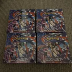 新品未開封　ポケモンカード　ニンジャスピナー　4ボックス　シュリンク付