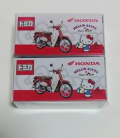 トミカ Tomica スーパーカブ キティカブ HELLO KITTY 2個 - メルカリ